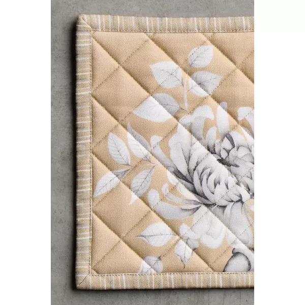 imageMaison d Hermine Pot Holder 100 Cotton Potholder Set of 2 Heat Resistant 8quotx8quot with Loop Hot Pads Kitchen Baking Barbeque ampamp Microwave Kalahari  ThanksgivingChristmas29  Pretty Autumn