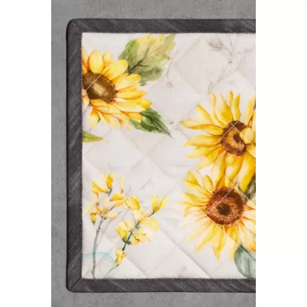 imageMaison d Hermine Potholders 100 Cotton 8quotx8quot Hotpads Heat Resistant with Loop Pot Holder Baking Grilling Home Handling Hot Pans Botanical Fresh  SpringSummerCandice