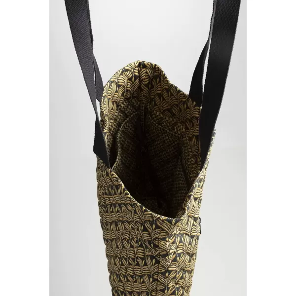 imageMaison d Hermine Shopping Bag Cotton Quilted Tote Bag with Zipper Pockets ampamp Small Pouch Grocery Bag for Work Travel Lunch21  Art Deco