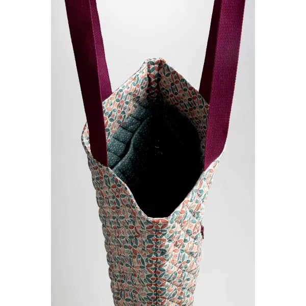 imageMaison d Hermine Shopping Bag Cotton Quilted Tote Bag with Zipper Pockets ampamp Small Pouch Grocery Bag for Work Travel Lunch49  Bamako  Bakary
