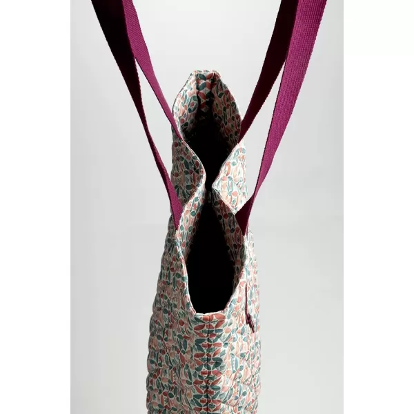 imageMaison d Hermine Shopping Bag Cotton Quilted Tote Bag with Zipper Pockets ampamp Small Pouch Grocery Bag for Work Travel Lunch49  Bamako  Bakary
