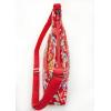 imageMaison d Hermine Cross Body Bag Cotton Adjustable Shoulder Strap Hand Bag Tote Purse for Women Office Shopping38  Happy Florals  Red