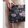 imageMaison d Hermine Cross Body Bag Cotton Adjustable Shoulder Strap Hand Bag Tote Purse for Women Office Shopping5  Moody Florals