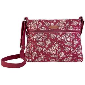 imageMaison d Hermine Cross Body Bag Cotton Adjustable Shoulder Strap Hand Bag Tote Purse for Women Office Shopping43  Surya  Maroon