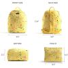 imageMaison d Hermine Backpack Cotton Shoulder Backpack with Small Pouch Lightweight Bag for Travel Work Beach Perfect for Women ampamp Men Bonobo  Blue16  Colmar