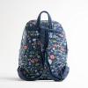 imageMaison d Hermine Backpack Cotton Shoulder Backpack with Small Pouch Lightweight Bag for Travel Work Beach Perfect for Women ampamp Men Bonobo  Blue17  Just Floral