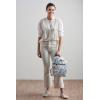 imageMaison d Hermine Backpack Cotton Shoulder Backpack with Small Pouch Lightweight Bag for Travel Work Beach Perfect for Women ampamp Men Bonobo  Blue2  the Miller  Blue