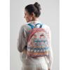 imageMaison d Hermine Backpack Cotton Shoulder Backpack with Small Pouch Lightweight Bag for Travel Work Beach Perfect for Women ampamp Men Bonobo  Blue20  Romane