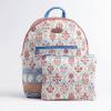 imageMaison d Hermine Backpack Cotton Shoulder Backpack with Small Pouch Lightweight Bag for Travel Work Beach Perfect for Women ampamp Men Bonobo  Blue20  Romane