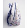 imageMaison d Hermine Backpack Cotton Shoulder Backpack with Small Pouch Lightweight Bag for Travel Work Beach Perfect for Women ampamp Men Bonobo  Blue27  Faience