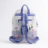 imageMaison d Hermine Backpack Cotton Shoulder Backpack with Small Pouch Lightweight Bag for Travel Work Beach Perfect for Women ampamp Men Bonobo  Blue27  Faience