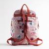 imageMaison d Hermine Backpack Cotton Shoulder Backpack with Small Pouch Lightweight Bag for Travel Work Beach Perfect for Women ampamp Men Bonobo  Blue28  Pale Garden  Romantic Poppy