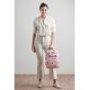 imageMaison d Hermine Backpack Cotton Shoulder Backpack with Small Pouch Lightweight Bag for Travel Work Beach Perfect for Women ampamp Men Bonobo  Blue28  Pale Garden  Romantic Poppy