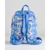 imageMaison d Hermine Backpack Cotton Shoulder Backpack with Small Pouch Lightweight Bag for Travel Work Beach Perfect for Women ampamp Men Bonobo  Blue31  Joli Jouy