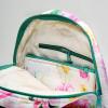 imageMaison d Hermine Backpack Cotton Shoulder Backpack with Small Pouch Lightweight Bag for Travel Work Beach Perfect for Women ampamp Men Bonobo  Blue33  Pivoine