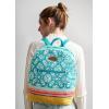 imageMaison d Hermine Backpack Cotton Shoulder Backpack with Small Pouch Lightweight Bag for Travel Work Beach Perfect for Women ampamp Men Bonobo  Blue35  Katmandou  Turquoise