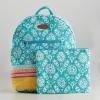imageMaison d Hermine Backpack Cotton Shoulder Backpack with Small Pouch Lightweight Bag for Travel Work Beach Perfect for Women ampamp Men Bonobo  Blue35  Katmandou  Turquoise