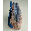 imageMaison d Hermine Backpack Cotton Shoulder Backpack with Small Pouch Lightweight Bag for Travel Work Beach Perfect for Women ampamp Men Bonobo  Blue37  Kerala  Blue