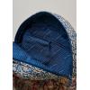imageMaison d Hermine Backpack Cotton Shoulder Backpack with Small Pouch Lightweight Bag for Travel Work Beach Perfect for Women ampamp Men Bonobo  Blue37  Kerala  Blue