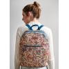imageMaison d Hermine Backpack Cotton Shoulder Backpack with Small Pouch Lightweight Bag for Travel Work Beach Perfect for Women ampamp Men Bonobo  Blue37  Kerala  Blue