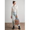 imageMaison d Hermine Backpack Cotton Shoulder Backpack with Small Pouch Lightweight Bag for Travel Work Beach Perfect for Women ampamp Men Bonobo  Blue37  Kerala  Blue