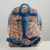 imageMaison d Hermine Backpack Cotton Shoulder Backpack with Small Pouch Lightweight Bag for Travel Work Beach Perfect for Women ampamp Men Bonobo  Blue37  Kerala  Blue