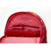 imageMaison d Hermine Backpack Cotton Shoulder Backpack with Small Pouch Lightweight Bag for Travel Work Beach Perfect for Women ampamp Men Bonobo  Blue38  Happy Florals  Red