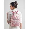 imageMaison d Hermine Backpack Cotton Shoulder Backpack with Small Pouch Lightweight Bag for Travel Work Beach Perfect for Women ampamp Men Bonobo  Blue4  the Miller  Red