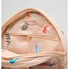 imageMaison d Hermine Backpack Cotton Shoulder Backpack with Small Pouch Lightweight Bag for Travel Work Beach Perfect for Women ampamp Men Bonobo  Blue40  Ibiza