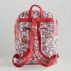 imageMaison d Hermine Backpack Cotton Shoulder Backpack with Small Pouch Lightweight Bag for Travel Work Beach Perfect for Women ampamp Men Bonobo  Blue41  Kerala  Red