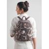 imageMaison d Hermine Backpack Cotton Shoulder Backpack with Small Pouch Lightweight Bag for Travel Work Beach Perfect for Women ampamp Men Bonobo  Blue42  Meadow Florals