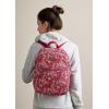 imageMaison d Hermine Backpack Cotton Shoulder Backpack with Small Pouch Lightweight Bag for Travel Work Beach Perfect for Women ampamp Men Bonobo  Blue43  Surya  Maroon