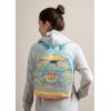 imageMaison d Hermine Backpack Cotton Shoulder Backpack with Small Pouch Lightweight Bag for Travel Work Beach Perfect for Women ampamp Men Bonobo  Blue44  Marquise