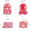 imageMaison d Hermine Backpack Cotton Shoulder Backpack with Small Pouch Lightweight Bag for Travel Work Beach Perfect for Women ampamp Men Bonobo  Blue44  Marquise  Red