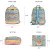 imageMaison d Hermine Backpack Cotton Shoulder Backpack with Small Pouch Lightweight Bag for Travel Work Beach Perfect for Women ampamp Men Bonobo  Blue44  Marquise