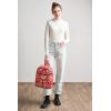 imageMaison d Hermine Backpack Cotton Shoulder Backpack with Small Pouch Lightweight Bag for Travel Work Beach Perfect for Women ampamp Men Bonobo  Blue44  Marquise  Red