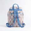 imageMaison d Hermine Backpack Cotton Shoulder Backpack with Small Pouch Lightweight Bag for Travel Work Beach Perfect for Women ampamp Men Bonobo  Blue47  Albane