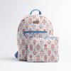 imageMaison d Hermine Backpack Cotton Shoulder Backpack with Small Pouch Lightweight Bag for Travel Work Beach Perfect for Women ampamp Men Bonobo  Blue47  Albane