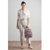 imageMaison d Hermine Backpack Cotton Shoulder Backpack with Small Pouch Lightweight Bag for Travel Work Beach Perfect for Women ampamp Men Bonobo  Blue49  Bamako  Madi