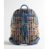 imageMaison d Hermine Backpack Cotton Shoulder Backpack with Small Pouch Lightweight Bag for Travel Work Beach Perfect for Women ampamp Men Bonobo  Blue50  Ikat  Dikat