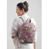 imageMaison d Hermine Backpack Cotton Shoulder Backpack with Small Pouch Lightweight Bag for Travel Work Beach Perfect for Women ampamp Men Bonobo  Blue8  Eden  Violet