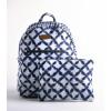 imageMaison d Hermine Backpack Cotton Shoulder Backpack with Small Pouch Lightweight Bag for Travel Work Beach Perfect for Women ampamp Men Bonobo  Blue9  Shibori