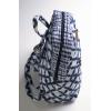 imageMaison d Hermine Backpack Cotton Shoulder Backpack with Small Pouch Lightweight Bag for Travel Work Beach Perfect for Women ampamp Men Bonobo  Blue9  Shibori