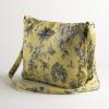 imageMaison d Hermine Hand Bag Cotton Canvas Cross Body Bag Shoulder Bag for Women Men Shopping Multi Zippered Pocket Sling Bag24  Bonobo  Yellow