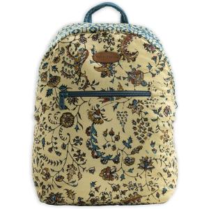 imageMaison d Hermine Backpack Cotton Shoulder Backpack with Small Pouch Lightweight Bag for Travel Work Beach Perfect for Women ampamp Men Bonobo  Blue19  Lakshmi