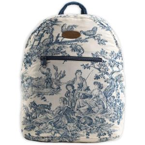 imageMaison d Hermine Backpack Cotton Shoulder Backpack with Small Pouch Lightweight Bag for Travel Work Beach Perfect for Women ampamp Men Bonobo  Blue2  the Miller  Blue