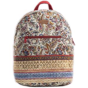 imageMaison d Hermine Backpack Cotton Shoulder Backpack with Small Pouch Lightweight Bag for Travel Work Beach Perfect for Women ampamp Men Bonobo  Blue22  Jaipur
