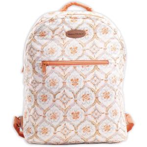 imageMaison d Hermine Backpack Cotton Shoulder Backpack with Small Pouch Lightweight Bag for Travel Work Beach Perfect for Women ampamp Men Bonobo  Blue25  Fair Isle