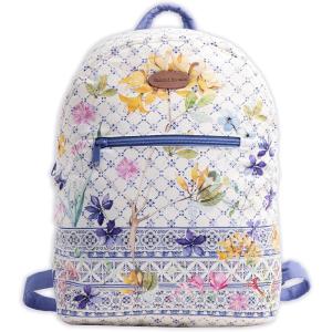 imageMaison d Hermine Backpack Cotton Shoulder Backpack with Small Pouch Lightweight Bag for Travel Work Beach Perfect for Women ampamp Men Bonobo  Blue27  Faience