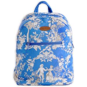 imageMaison d Hermine Backpack Cotton Shoulder Backpack with Small Pouch Lightweight Bag for Travel Work Beach Perfect for Women ampamp Men Bonobo  Blue31  Joli Jouy
